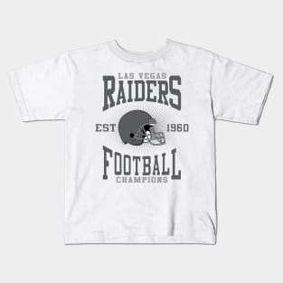 Las Vegas Raiders Football Champions Kids T-Shirt